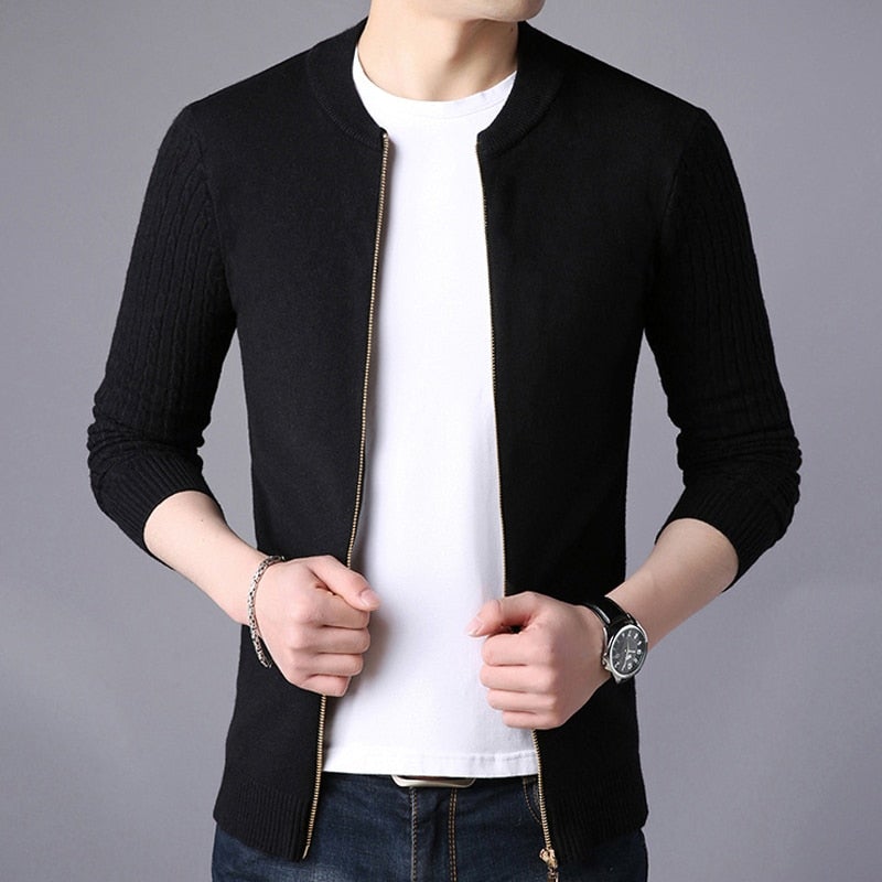 SLIM KNITWEAR CARDIGAN (5 colors)