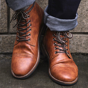 BRITISH STYLE BOOTS (2 colors)