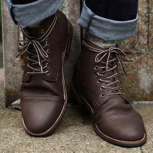 BRITISH STYLE BOOTS (2 colors)