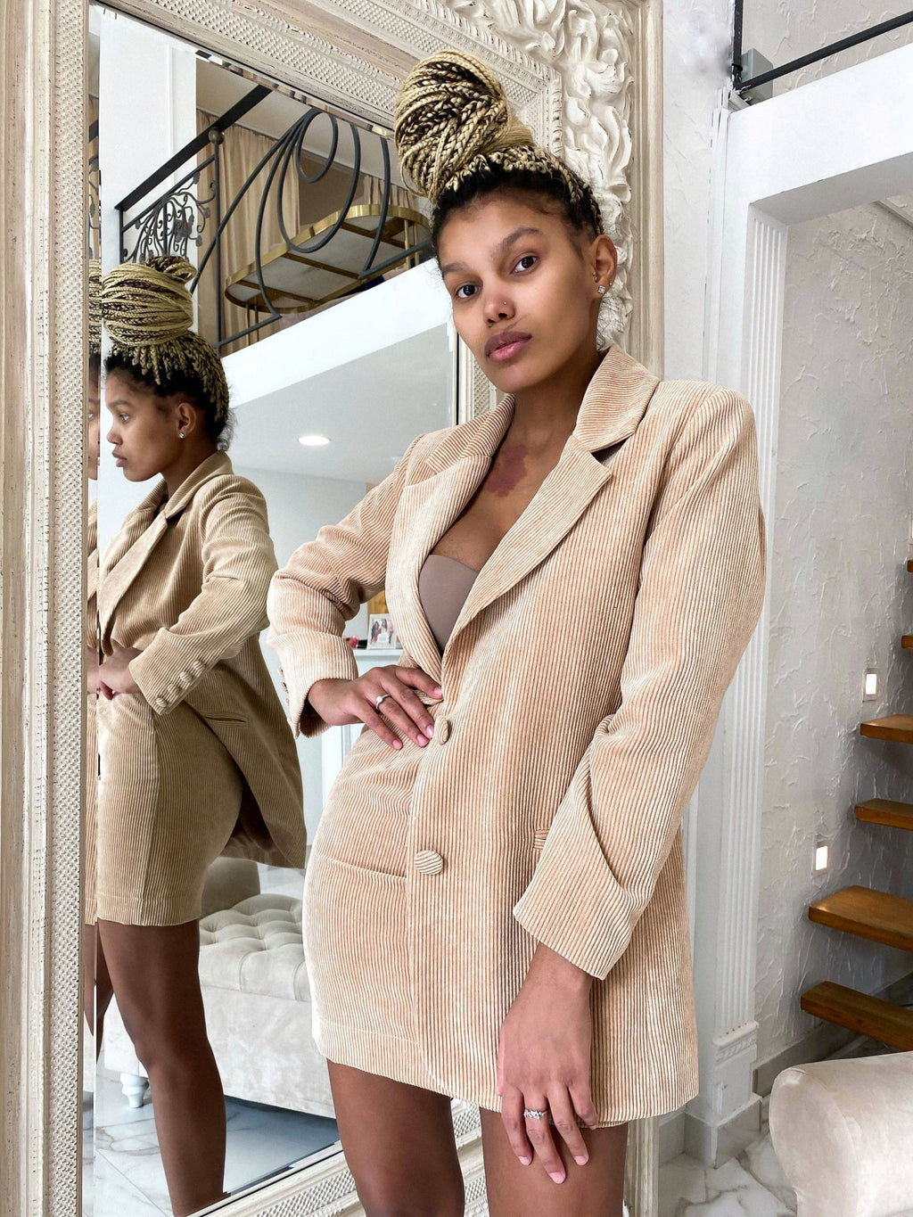 Suit Set with Jacket and Skirt-baagr.myshopify.com-dress.-BOJONI