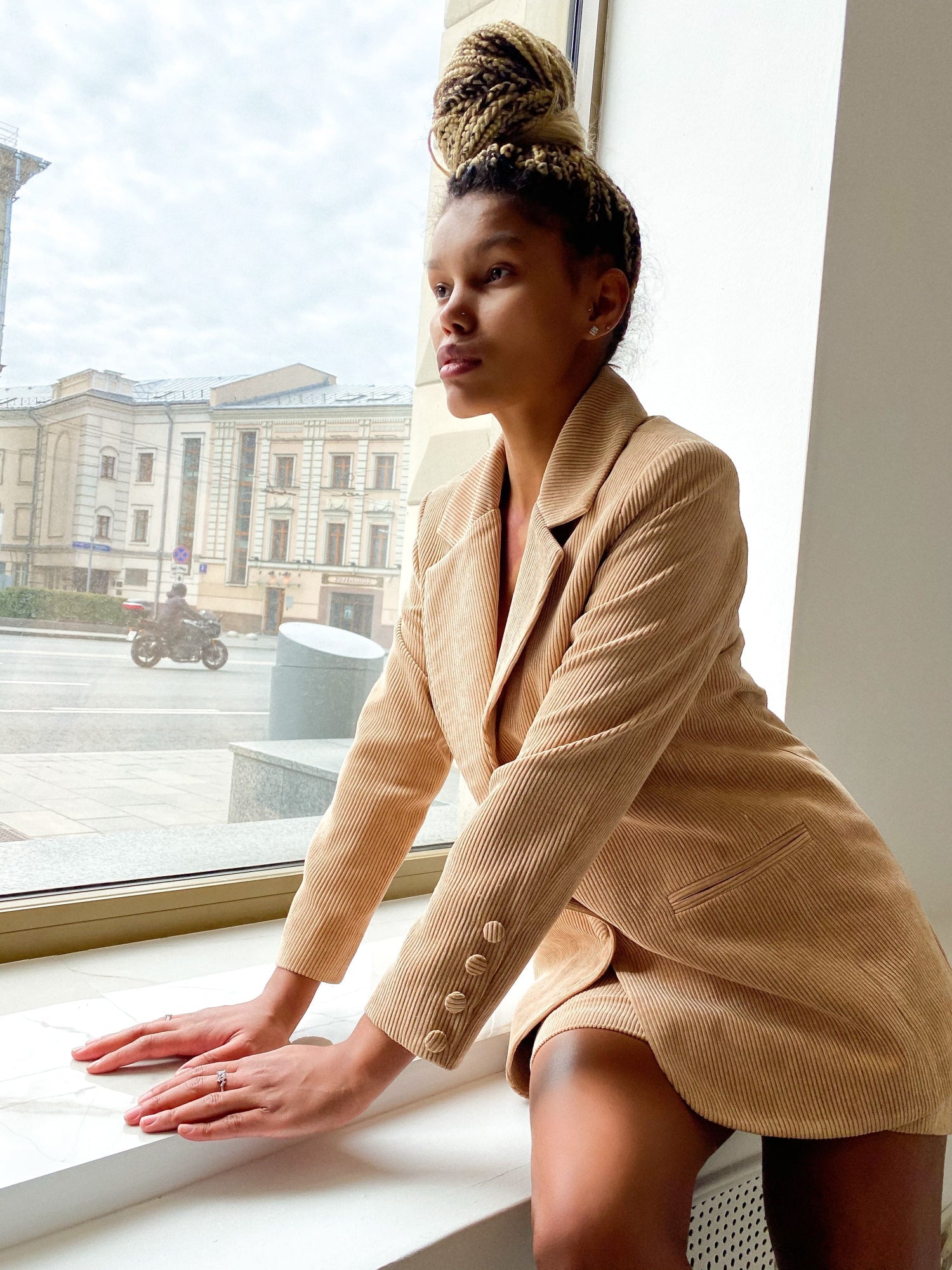 Suit Set with Jacket and Skirt-baagr.myshopify.com-dress.-BOJONI