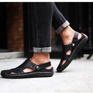 GENUINE LEATHER SANDALS (4 colors)