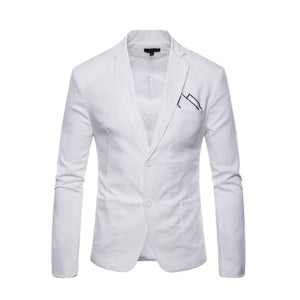 Mens Casual Linen Blazer - 7 Colors to Choose From