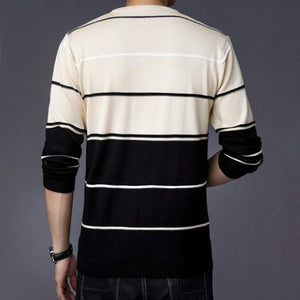 Mens Striped Sweater