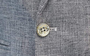 Mens One Button Tailored Blazer