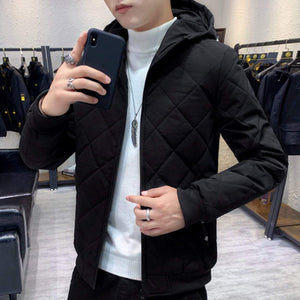 Mens Quilted Jacket with Warm Lining
