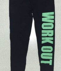 Womens Fun Work Out Leggings